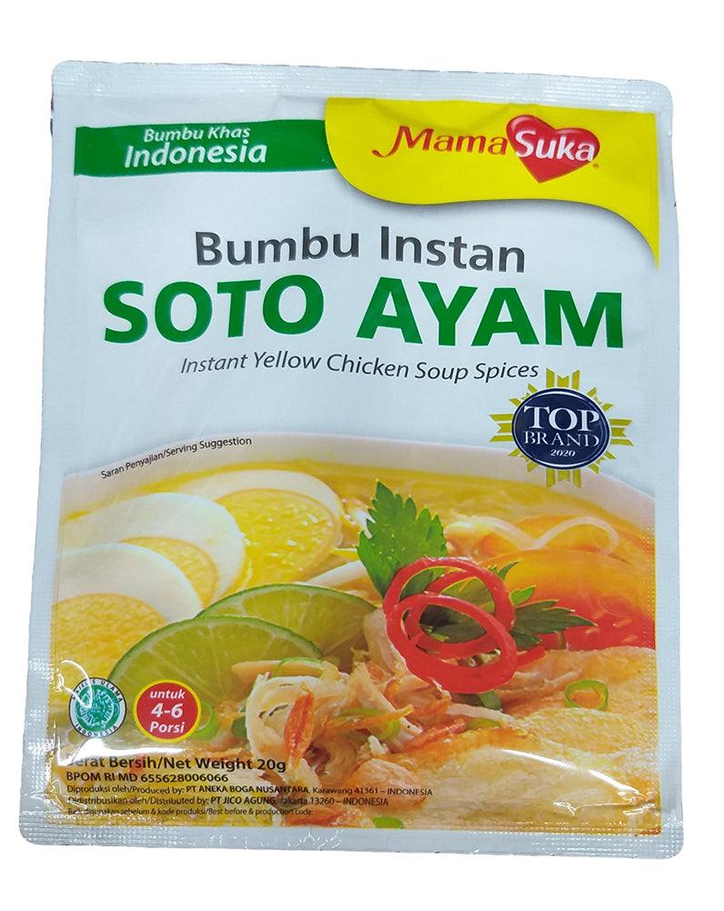 Mama Suka - Bumbu Istan Soto Ayam, 0.7 Ounces, (1 Pouch) - Mighty Depot