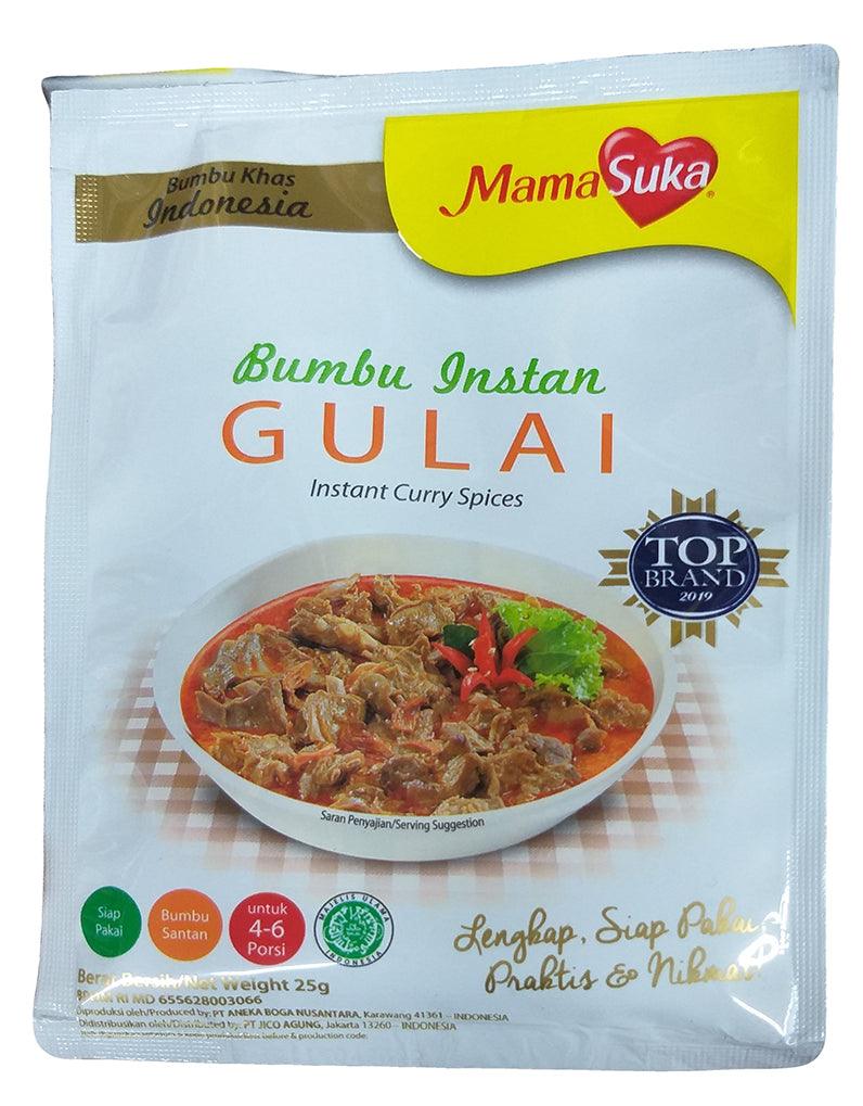 Mama Suka - Bumbu Istan Gulai, 0.8 Ounces, (1 Pouch) - Mighty Depot