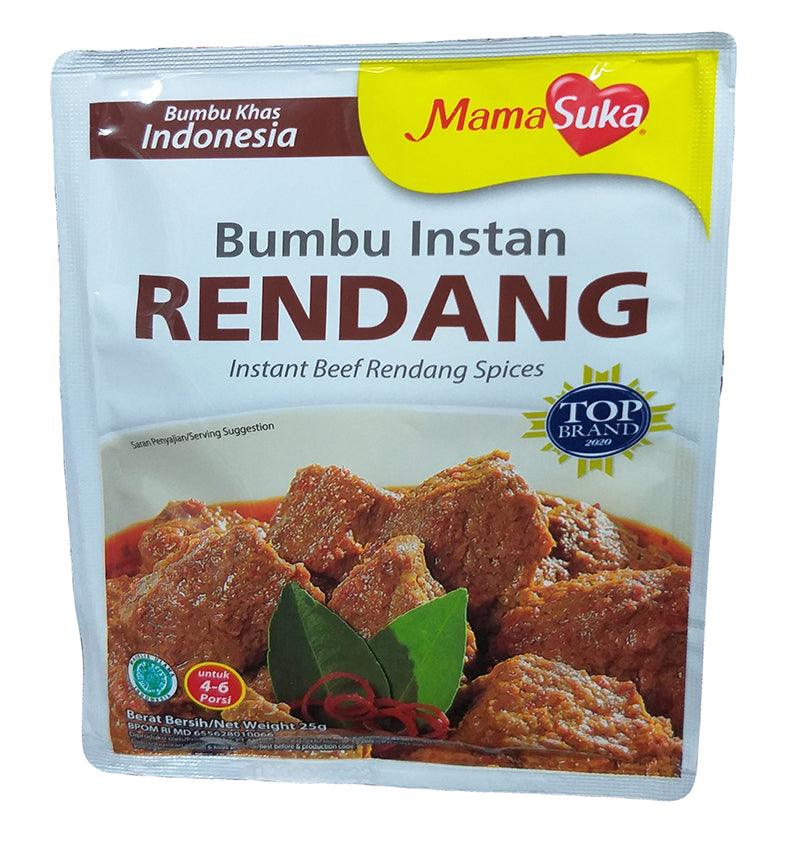 Mama Suka - Bumbu Istan Rendang, 0.8 Ounces, (1 Pouch) - Mighty Depot