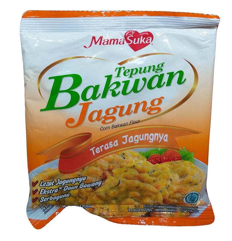 Mama Suka - Tepung Bakwan Jagung (Terasa Jagungnya), 6.9 Ounces, (1 Pouch) - Mighty Depot
