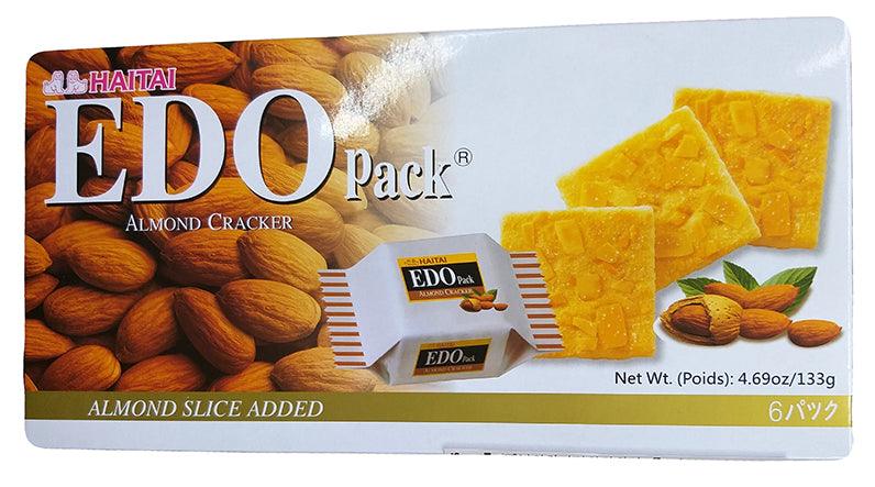 Haitai - Edo Pack (Almond Cracker), 4.69 Ounces, (1 Box) - Mighty Depot