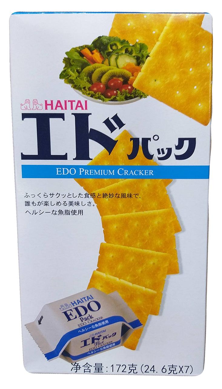 Haitai - Edo Pack (Edo Premium Cracker), 6.06 Ounces, (1 Box) - Mighty Depot