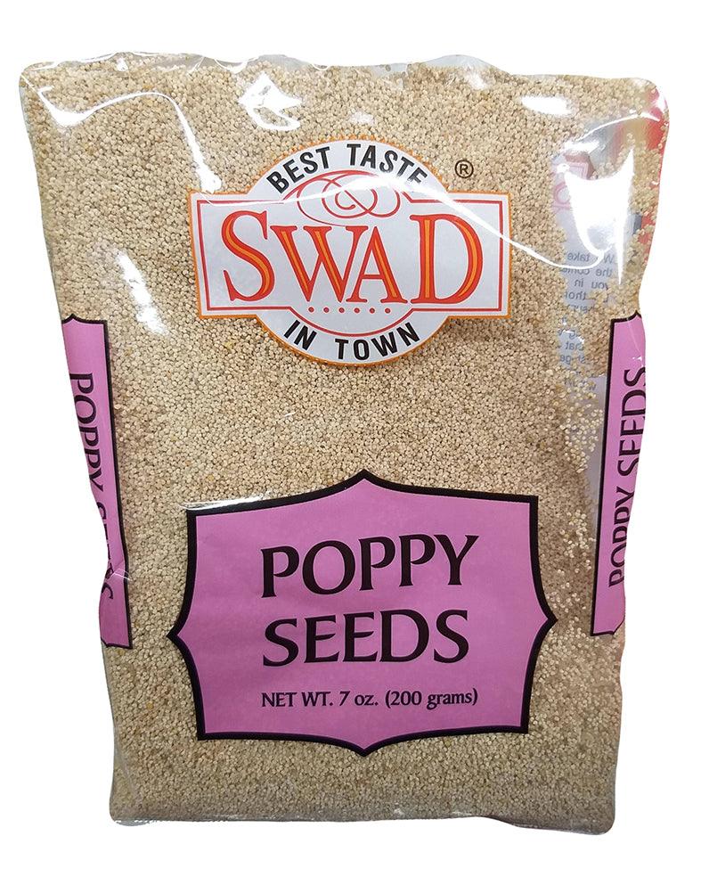 Swad - Poppy Seeds, 7 Ounces, (1 Bag) - Mighty Depot