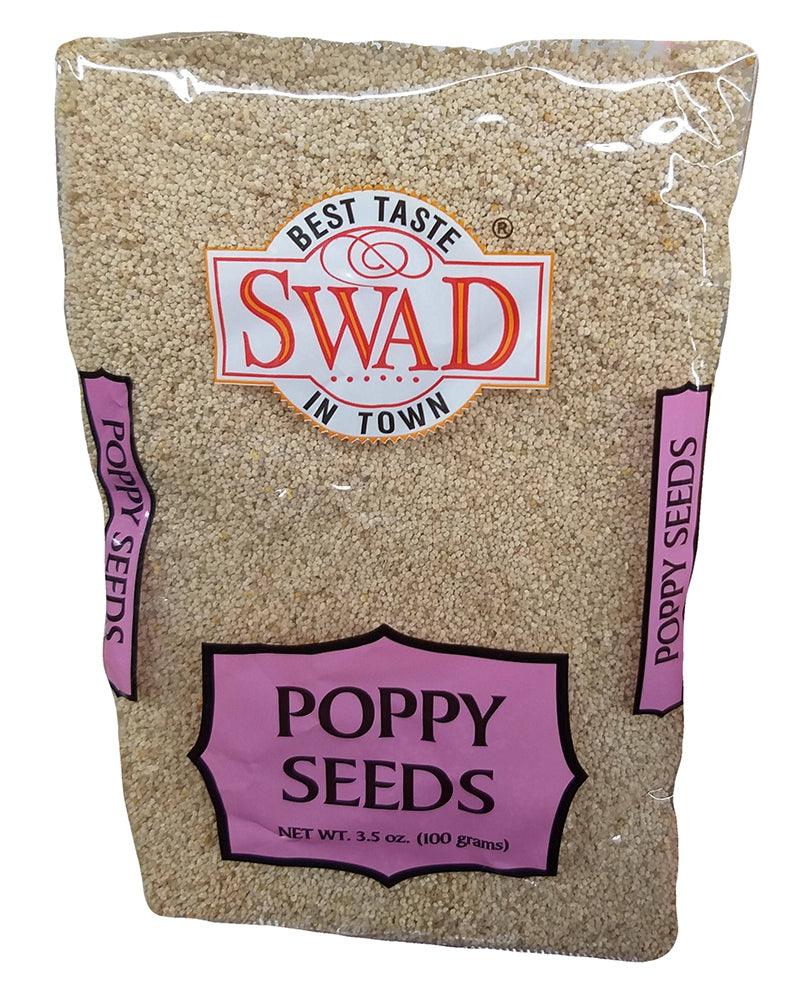 Swad - Poppy Seeds, 3.5 Ounces, (1 Bag) - Mighty Depot