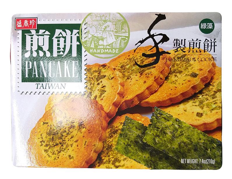 Triko Foods - Handmade Pancake Cookie (Seaweed), 7.4 Ounces, (1 Pack) - Mighty Depot