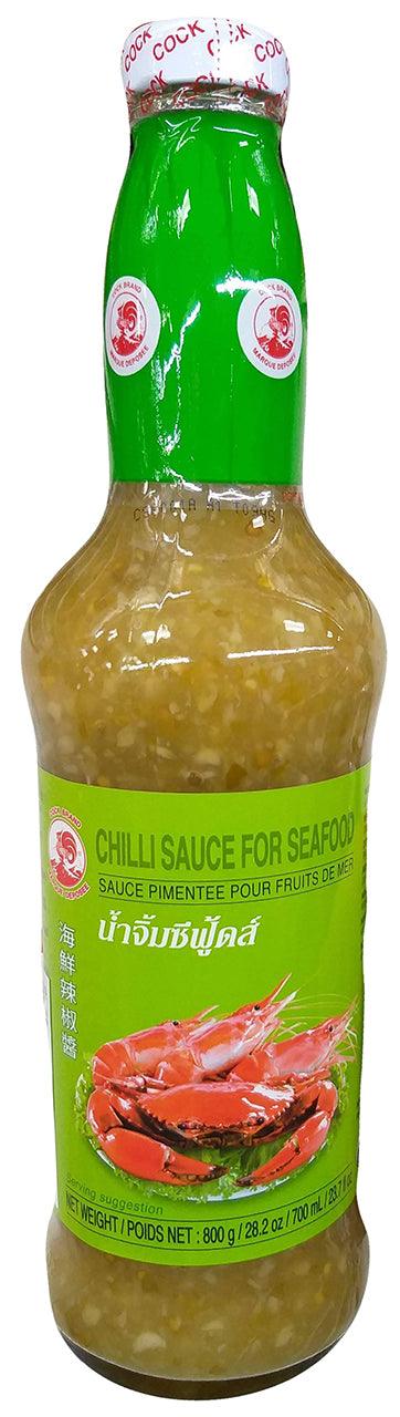 Cock Brand - Chili Sauce for Seafood, 1.8 Pounds, (1 Bottle) - Mighty Depot