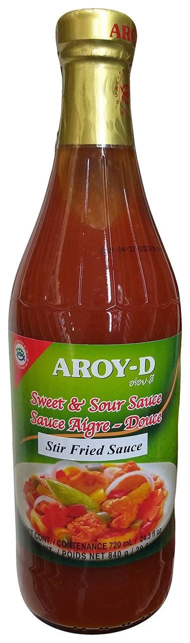 Aroy-D - Sweet and Sour Sauce, 1.85 Pounds, (1 Bottle) - Mighty Depot