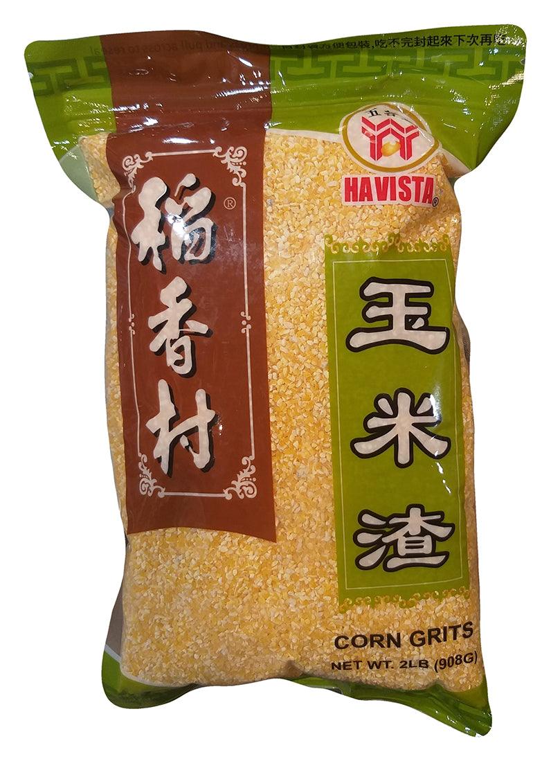Havista - Corn Grit, 2 Pounds, (1 Bag) - Mighty Depot