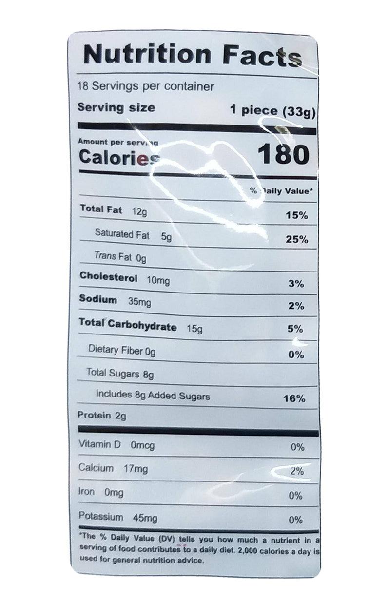 Jing Yi Zhen - Red Sugar Fried Flour Snacks, 1.33 Pounds, (1 Pack) - Mighty Depot