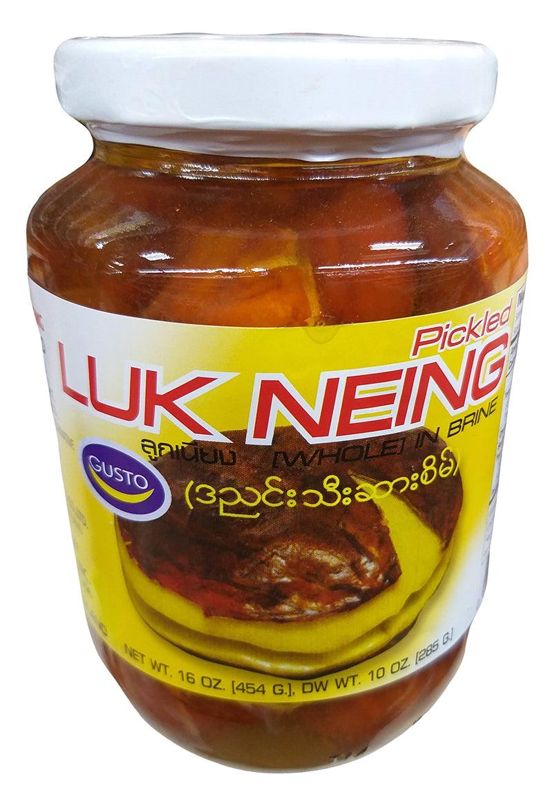 Gusto Brand - Pickled Luk Neing, 1 Pound, (1 Jar) - Mighty Depot