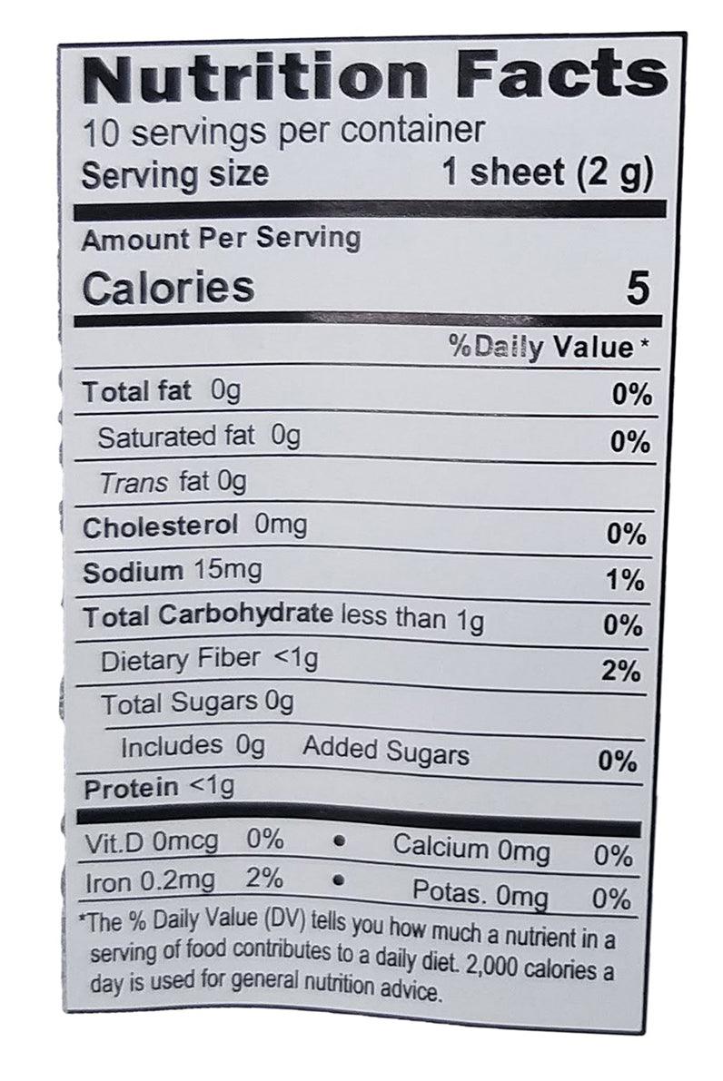 Bibigo - Roasted Seaweed, 0.7 Ounces, (1 Bag) - Mighty Depot