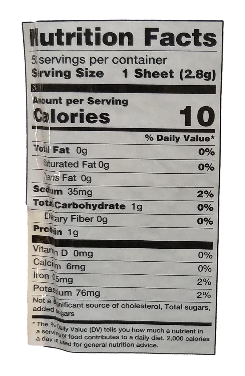 Haio - Roasted Seaweed, 4.93 Ounces, (1 Bag) - Mighty Depot