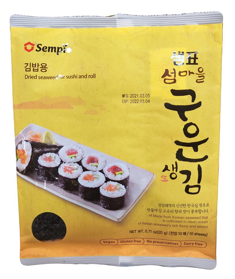 Sempio - Dried Seaweed, 0.71 Ounces, (1 Bag) - Mighty Depot