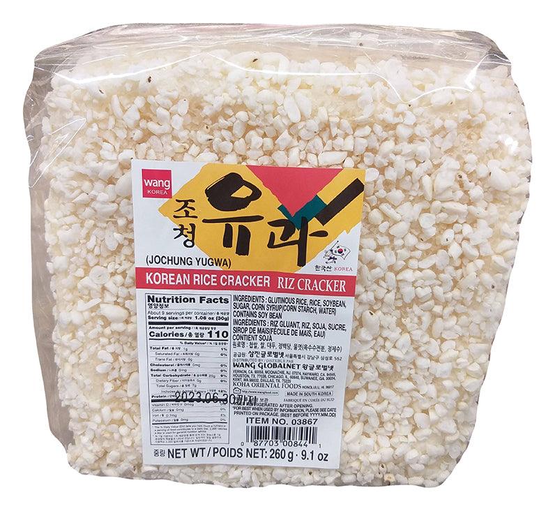 Wang Korea - Korean Rice Cracker, 9.1 Ounces, (1 Container) - Mighty Depot