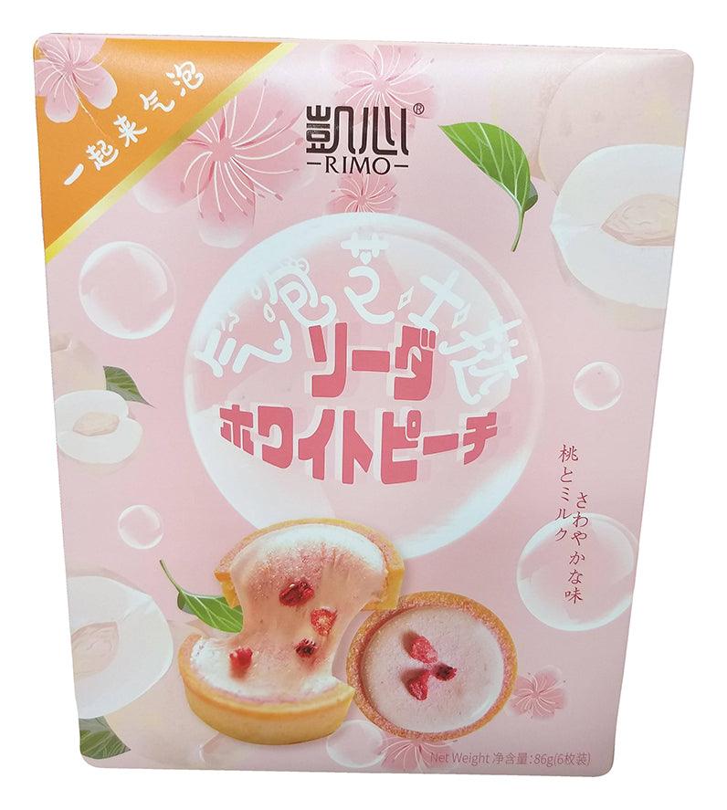 Rimo - Peach Cake, 3.03 Ounces, (1 Box) - Mighty Depot