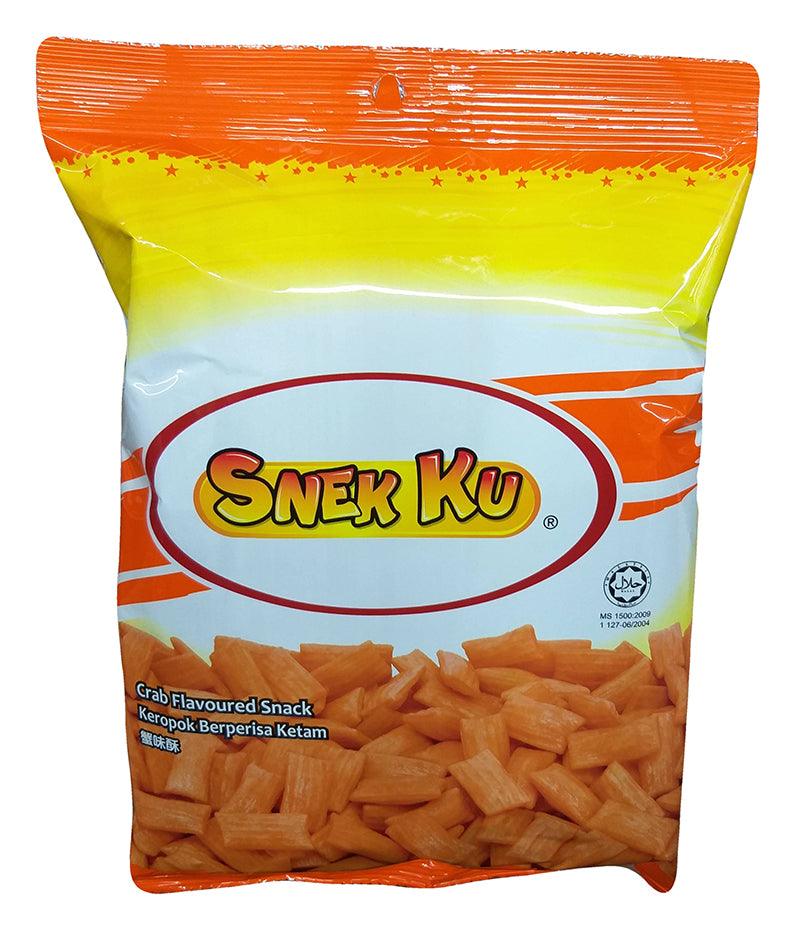 Snek Ku - Crab Flavored Snack, 9.87 Ounces, (1 Bag) - Mighty Depot