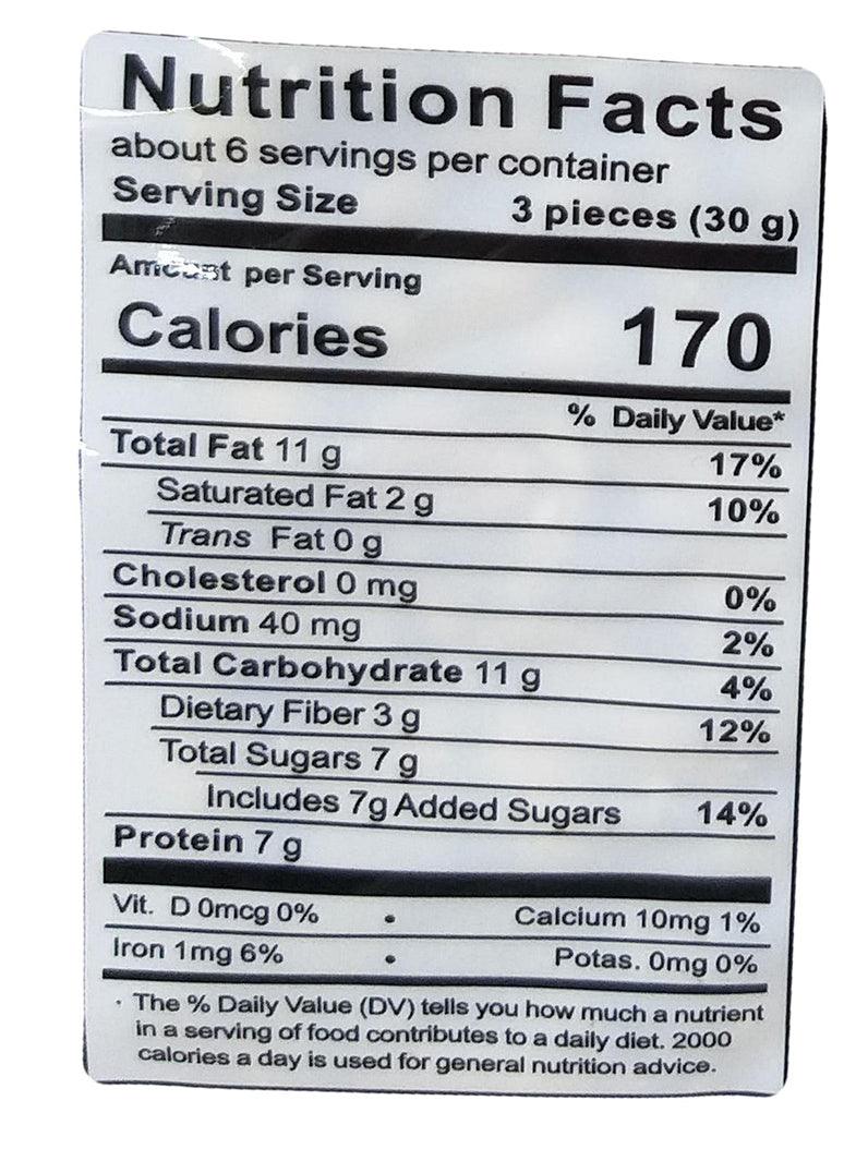 Six Fortune - Hard Ground Peanut Cake, 6 Ounces (1 Bag) - Mighty Depot