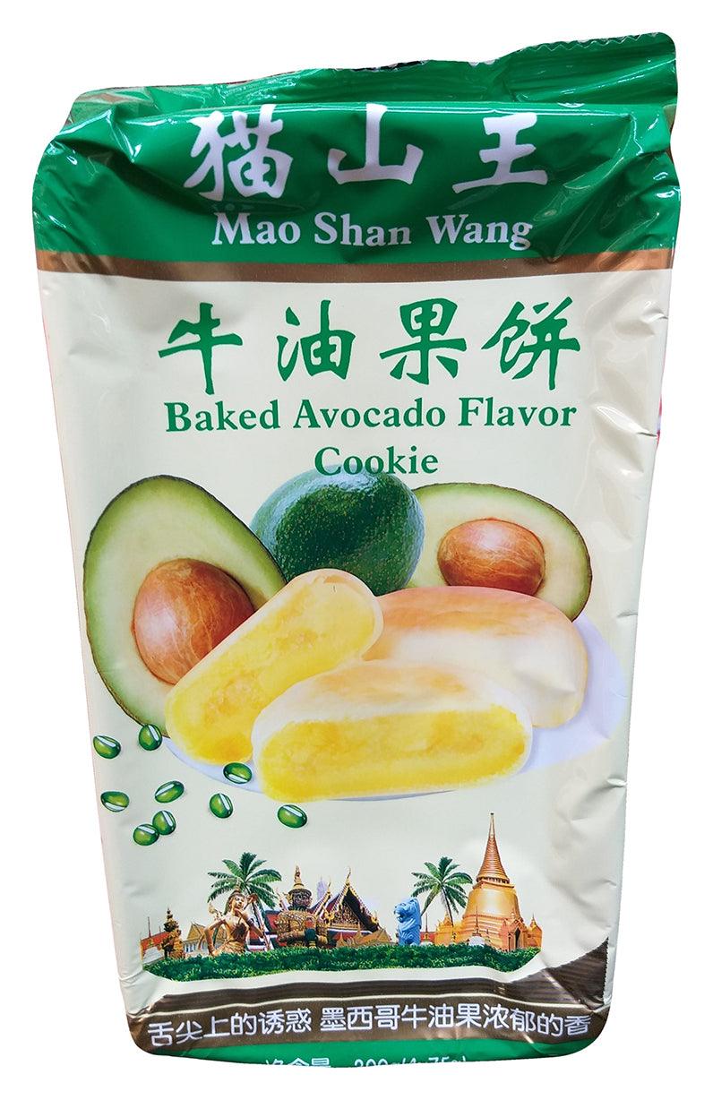 Mao Shan Wang - Baked Avocado Flavor Cookie, 10.58 Ounces, (1 Bag) - Mighty Depot