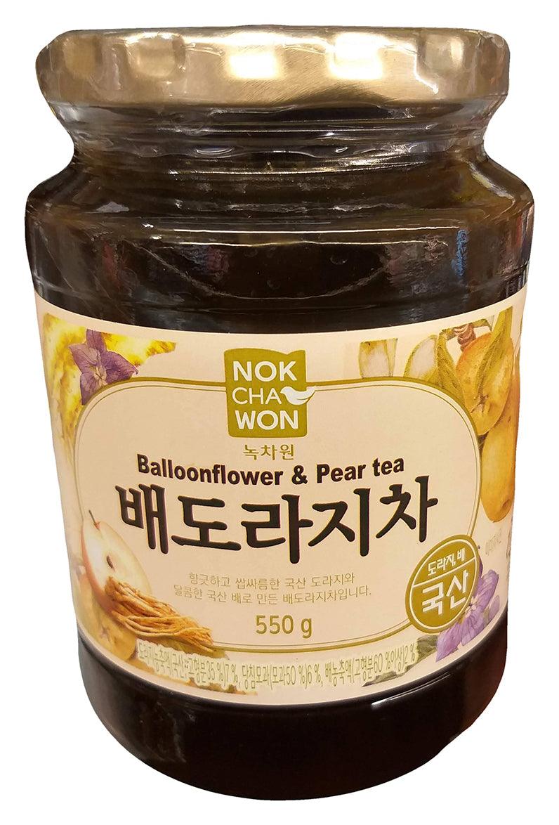 Nokchawon - Balloonflower and Pear Tea, 1.21 Pounds, (1 Jar) - Mighty Depot