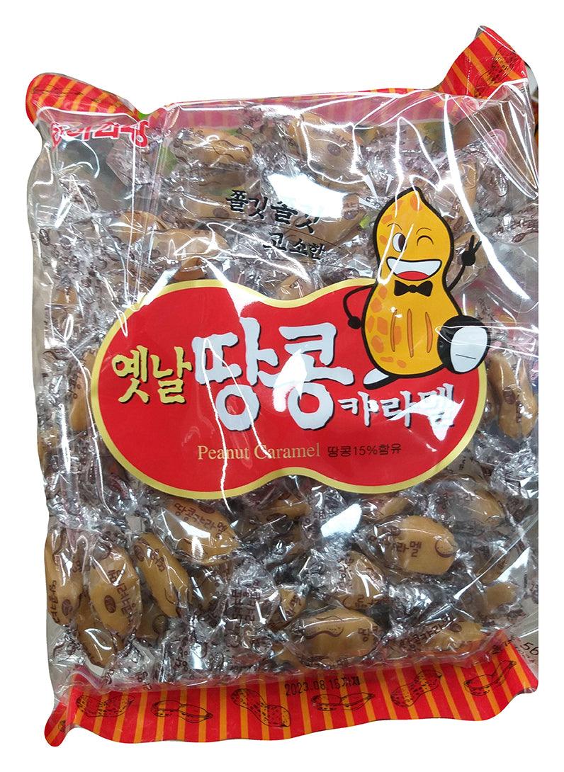 Arirang - Peanut Caramel, 1.23 Pounds, (1 Bag) - Mighty Depot