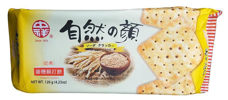 Chung Hsiang - Natural Series Graham Crackers, 4.23 Ounces, (1 Unit) - Mighty Depot