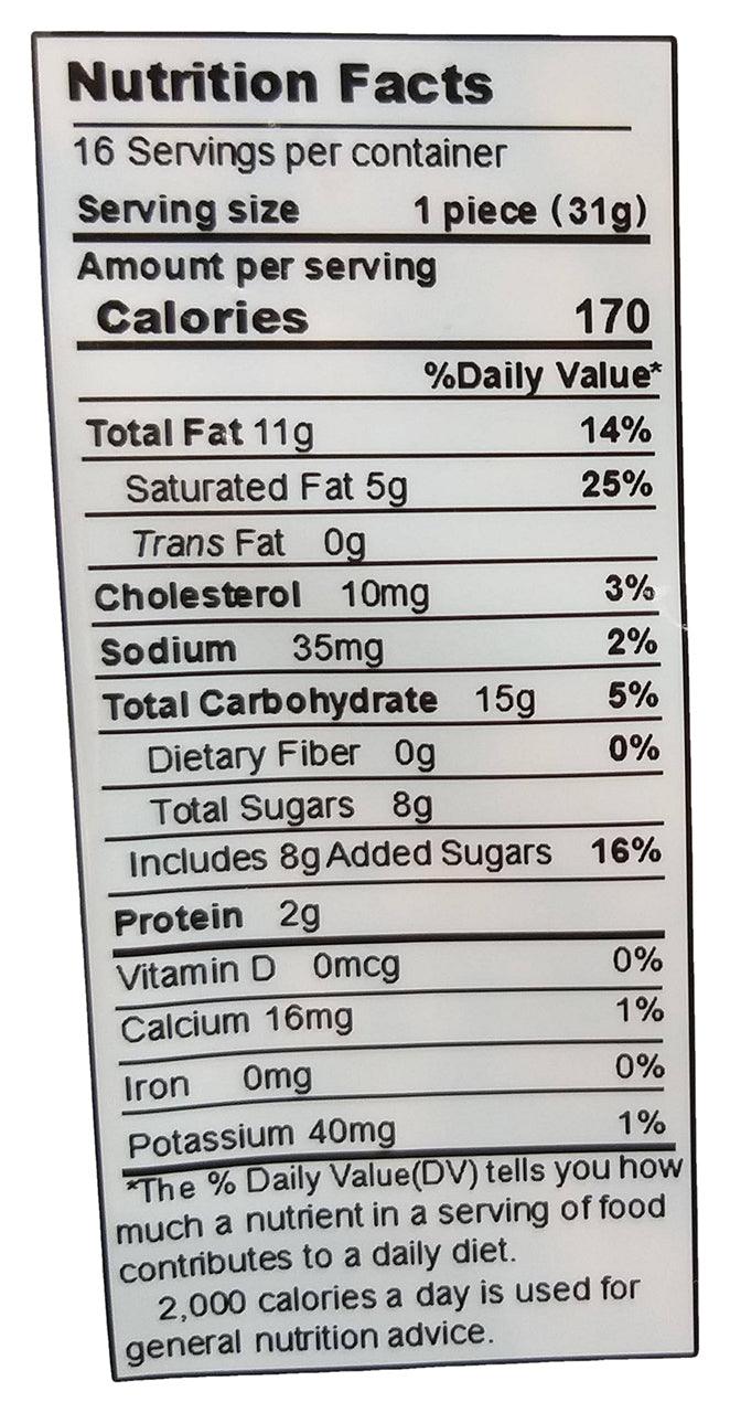 Jing Yi Zhen - Brown Sugar Fried Flour Snack, 1.1 Pounds, (1 Bag) - Mighty Depot