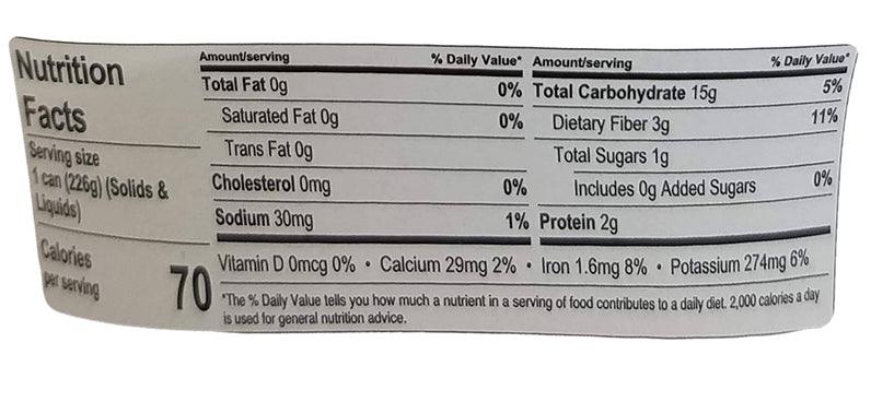 China Sea - Water Chestnuts, 8 Ounces, (1 Can) - Mighty Depot