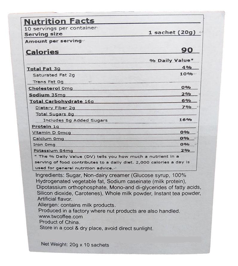 Tsit Wing - Mellow and Smooth Milk Tea, 7 Ounces, (1 Box) - Mighty Depot