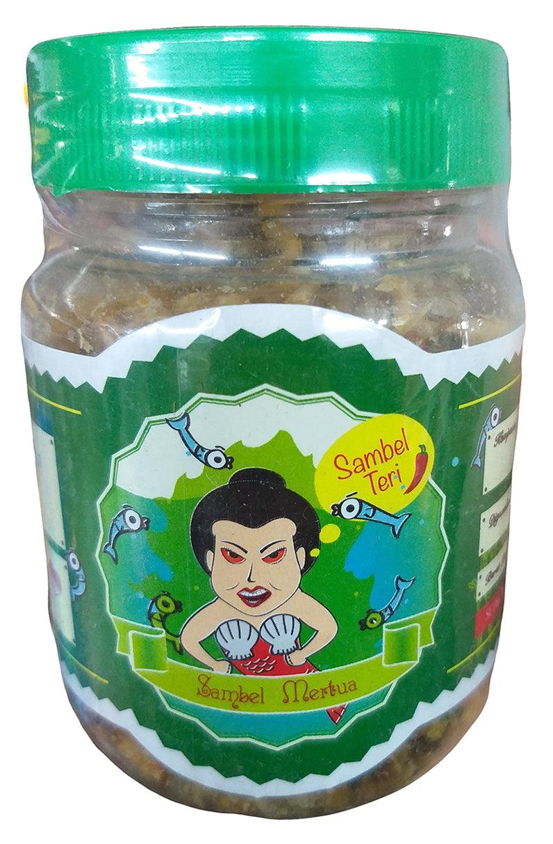 Sambal Mertua - Teri Medan, 1.94 Ounces, (1 Jar) - Mighty Depot