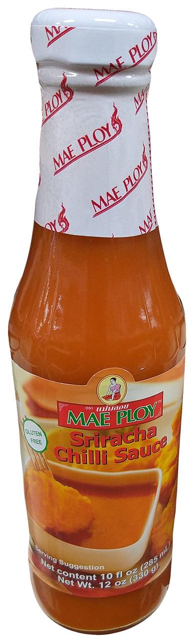 Mae Ploy - Sriracha Chili Sauce, 12 Ounces, (1 Bottle) - Mighty Depot