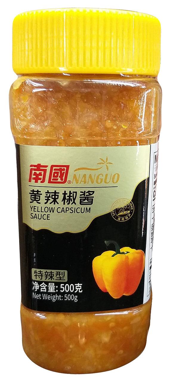 Nanguo - Yellow Capsicum Sauce, 1.1 Pounds, (1 Jar) - Mighty Depot