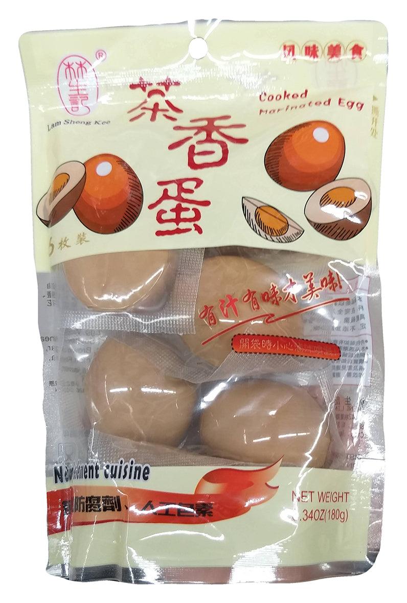 Lam Sheng Kee - Cooked Marinated Egg, 6.34 Ounces, (1 Bag) - Mighty Depot