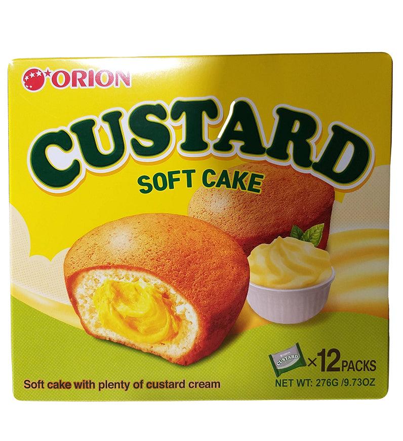 Orion - Custard Soft Cake, 9.73 Ounces, (1 Box) - Mighty Depot