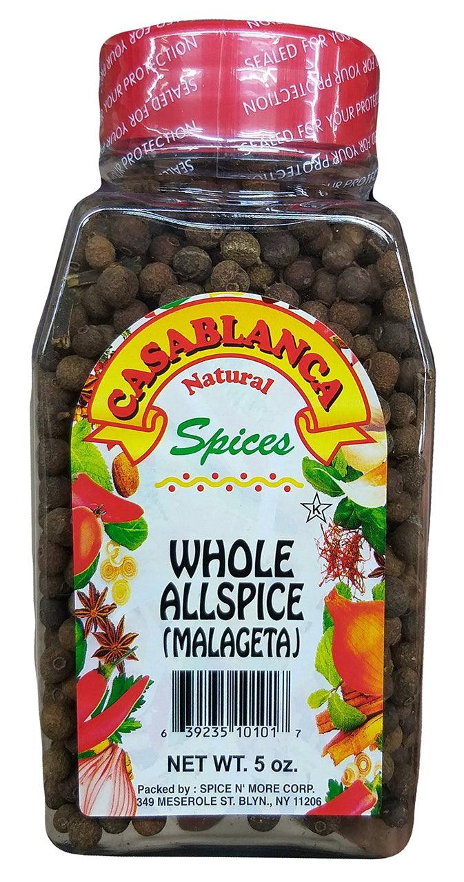 Casablanca - Natural Spices (Whole Malageta), 5 Ounces, (1 Jar) - Mighty Depot