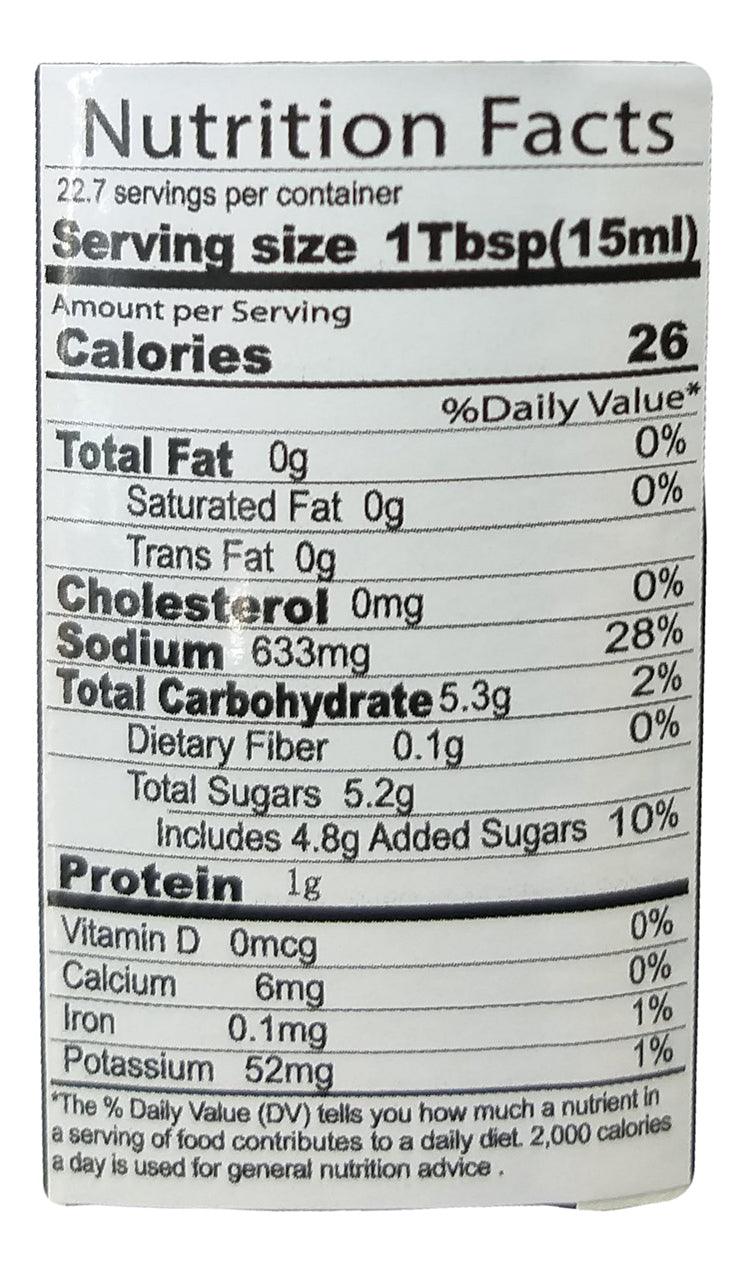 Seasir - Teriyaki Sauce, 11.5 Ounces, (1 Bottle) - Mighty Depot