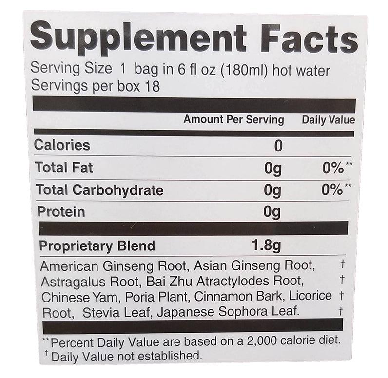 Prince of Peace - Herbal Tea All Natural, 1.14 Ounces, (1 Box) - Mighty Depot