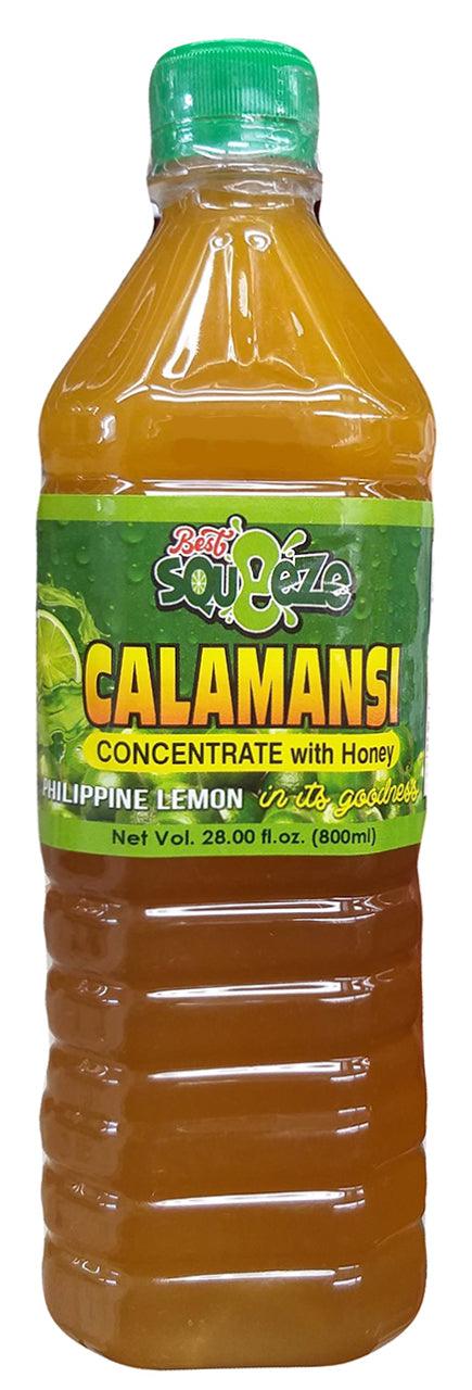 Best Squeeze - Calamansi Concentrate with Honey, 1.75 Pounds, (1 Bottle) - Mighty Depot
