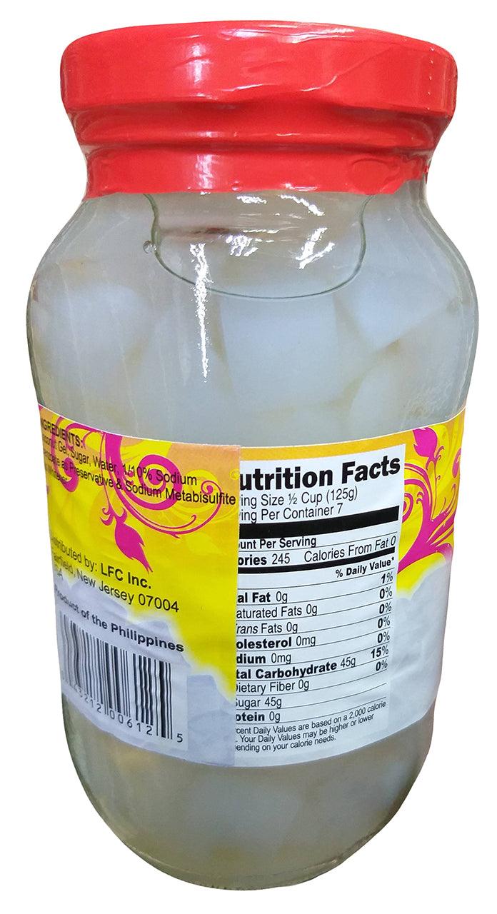 Ligaya - Coconut Gelatin, 12 Ounces, (1 Jar) - Mighty Depot