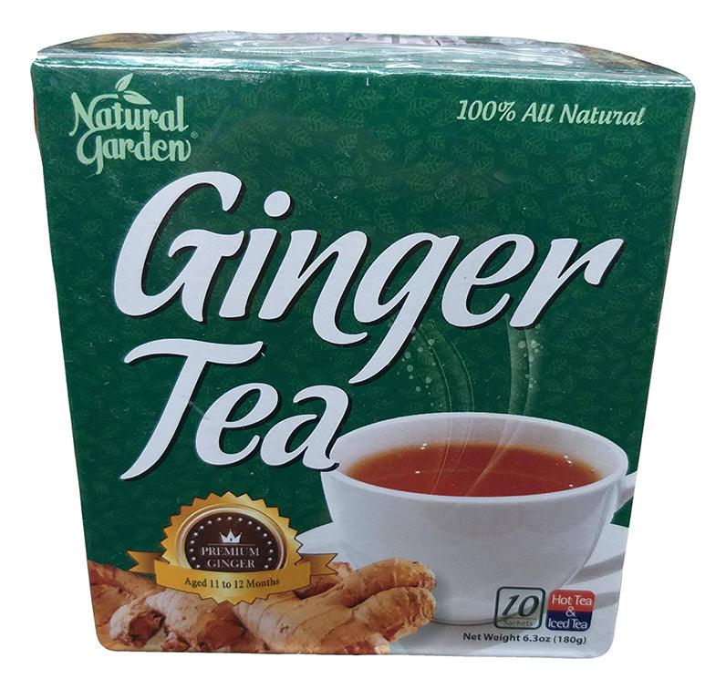 Natural Garden - Ginger Tea, 6.3 Ounces, (1 Box) - Mighty Depot