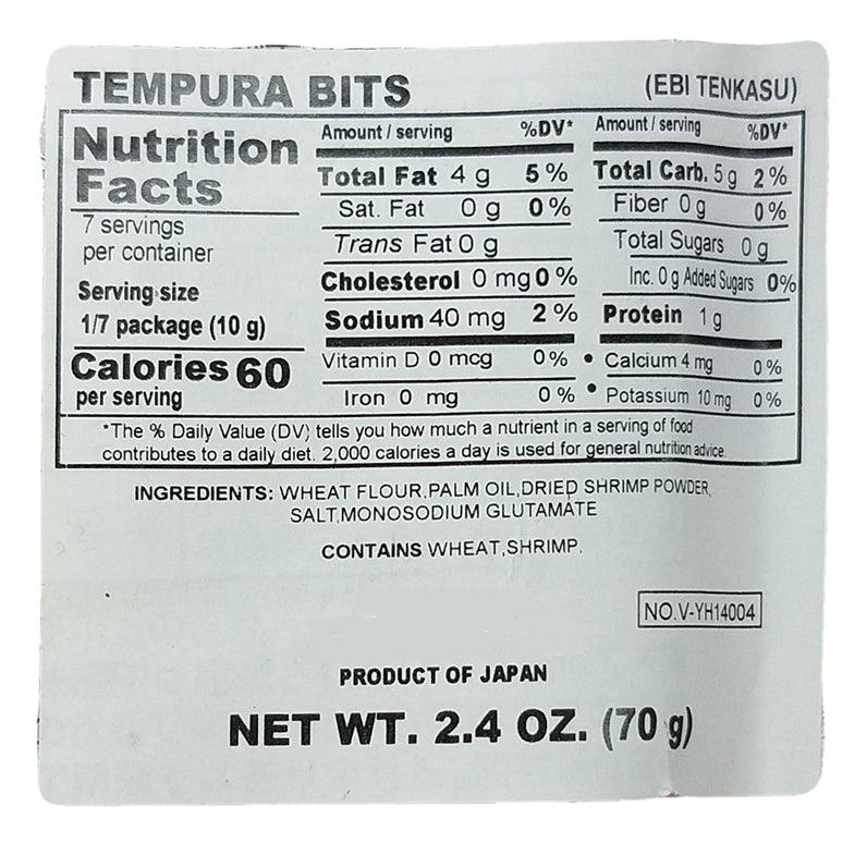 Yamahide - Tempura Bits, 2.4 Ounces, (1 Bag) - Mighty Depot