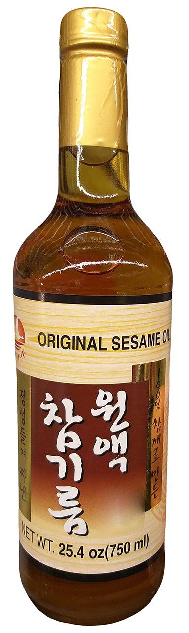 Samhak - Original Sesame Oil, 1.58 Pounds, (1 Bottle) - Mighty Depot