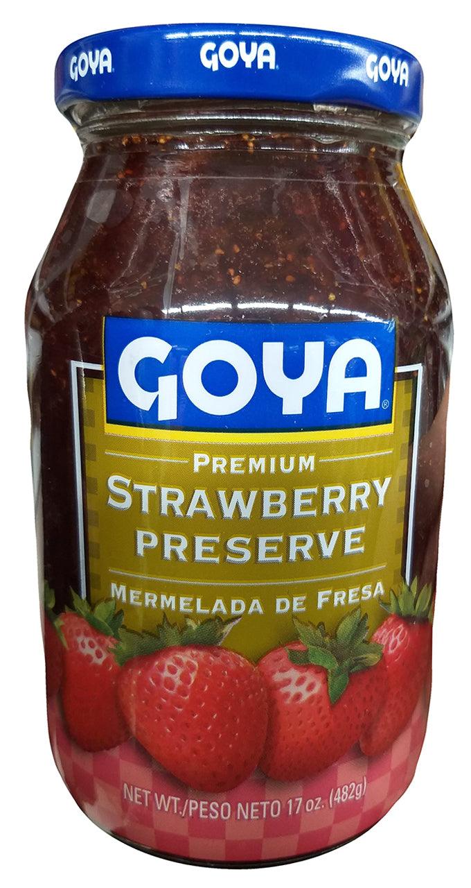Goya - Premium Strawberry Preserve, 1.06 Pounds, (1 Jar) - Mighty Depot