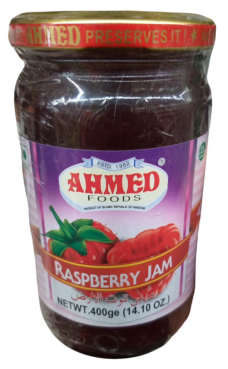 Ahmed Foods - Raspberry Jam, 14.10 Ounces, (1 Jar) - Mighty Depot