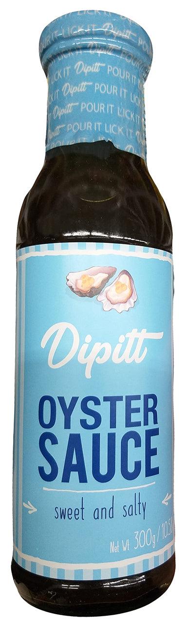 Dipitt - Oyster Sauce (Sweet and Salty), 10.58 Ounces, (1 Jar) - Mighty Depot