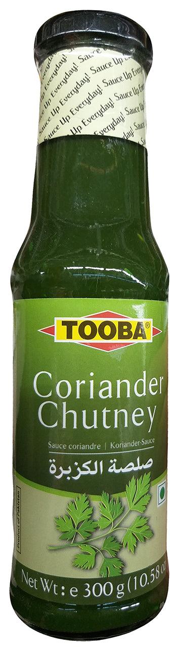 Tooba - Coriander Chutney, 10.58 Ounces, (1 Jar) - Mighty Depot