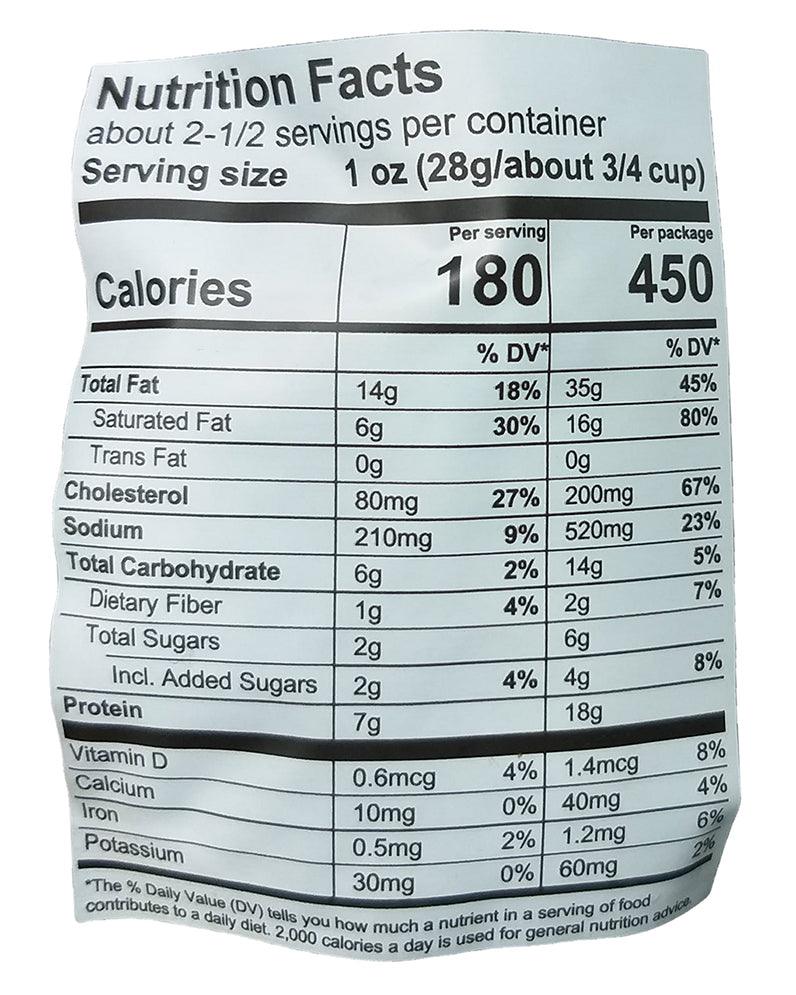 Fragrance - Mala Salted Eggs Salmon Fish Skin, 2.47 Ounces, (1 Pouch) - Mighty Depot