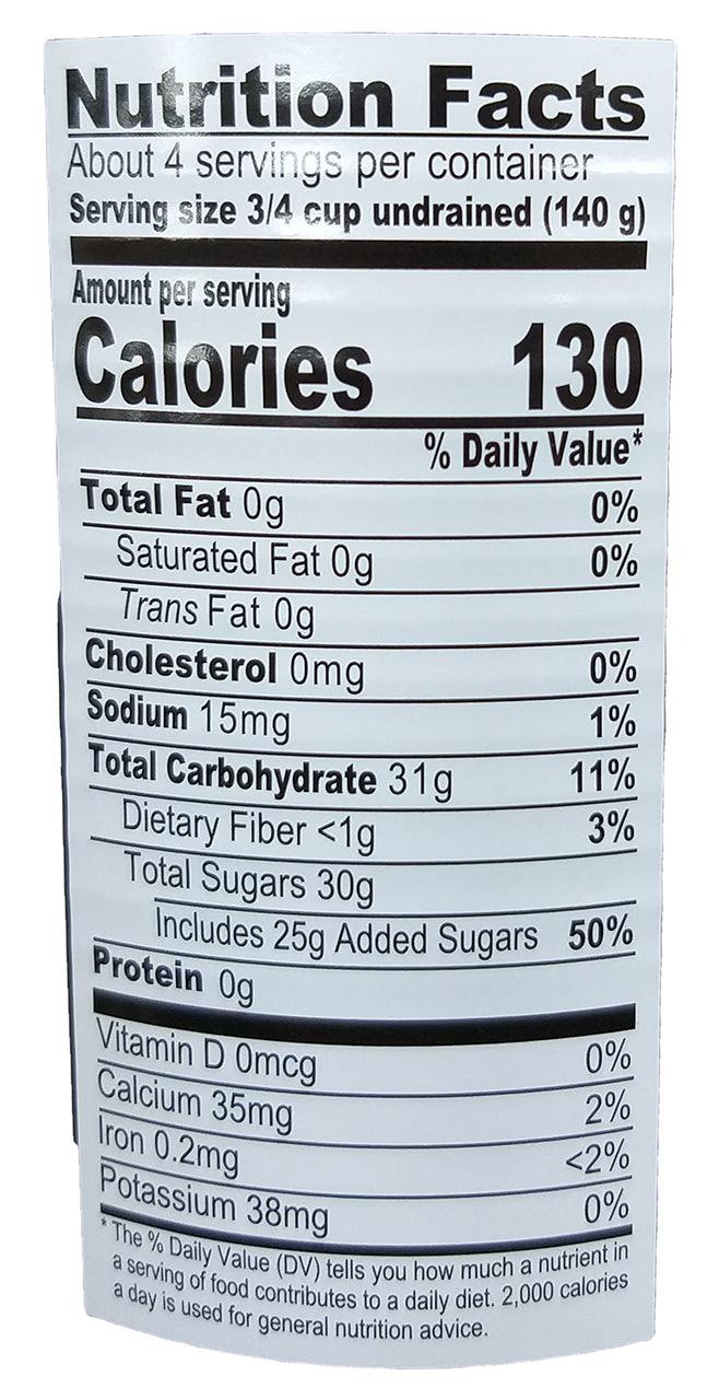 Chaokoh - Palm Seeds Mixed with Jackfruit in Syrup, 10 Ounces, (1 Can) - Mighty Depot