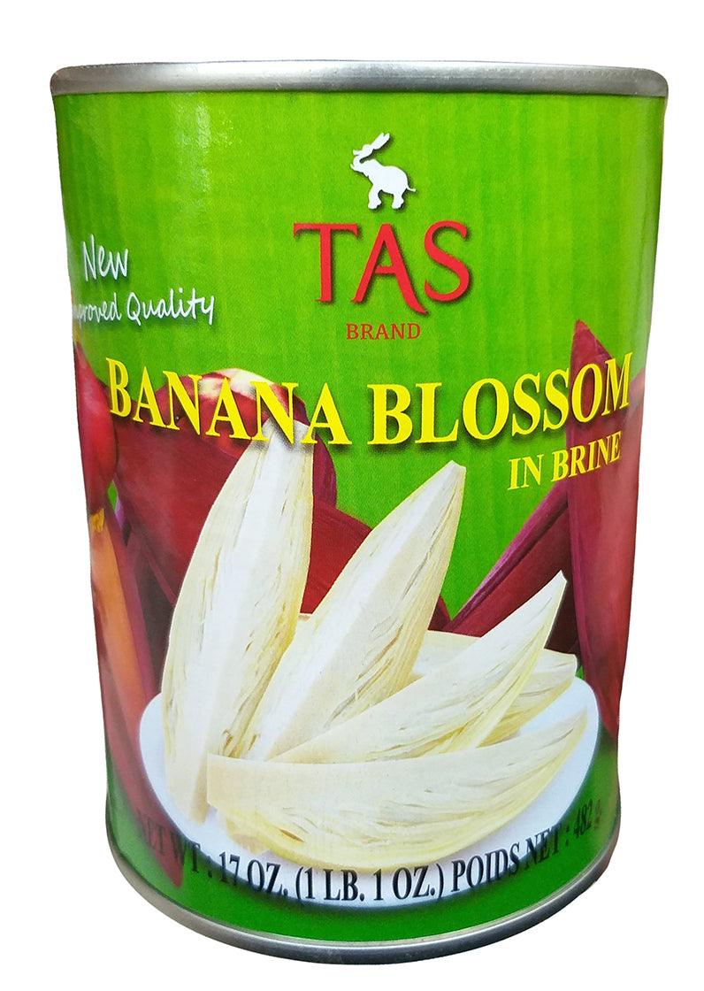 Tas - Banana Blossom in Brine, 1.1 Pounds, (1 Can) - Mighty Depot