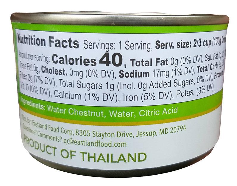 Asian Best - Whole Water Chestnut in Water, 8 Ounces, (1 Can) - Mighty Depot