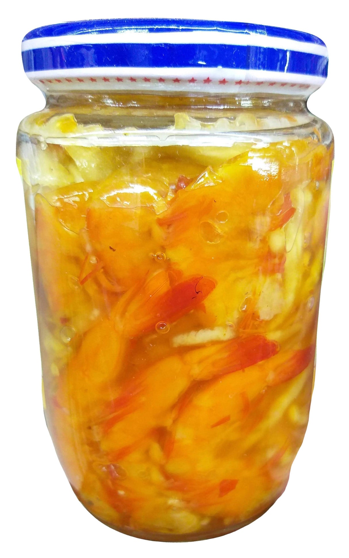 Vasi Food - Du Du Tom Chua (Pickled Papaya with Shrimp in Brine), 14.1 Ounces, (1 Jar) - Mighty Depot